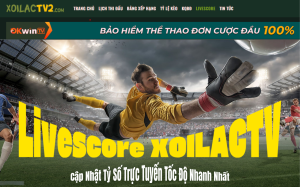 Banner livescore XoilacTV cập nhật tỷ số bóng đá hôm nay nhanh nhất