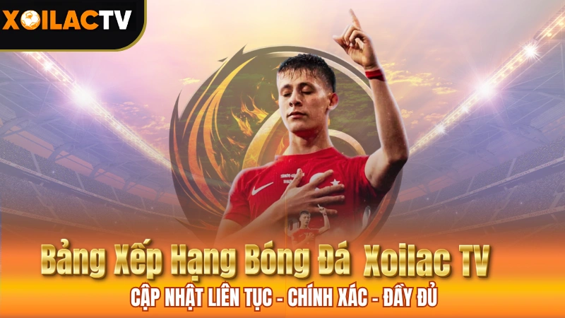 Bảng Xếp Hạng Bóng Đá Xoilac TV - Cập nhật thứ hạng ngoại hạng anh 2025